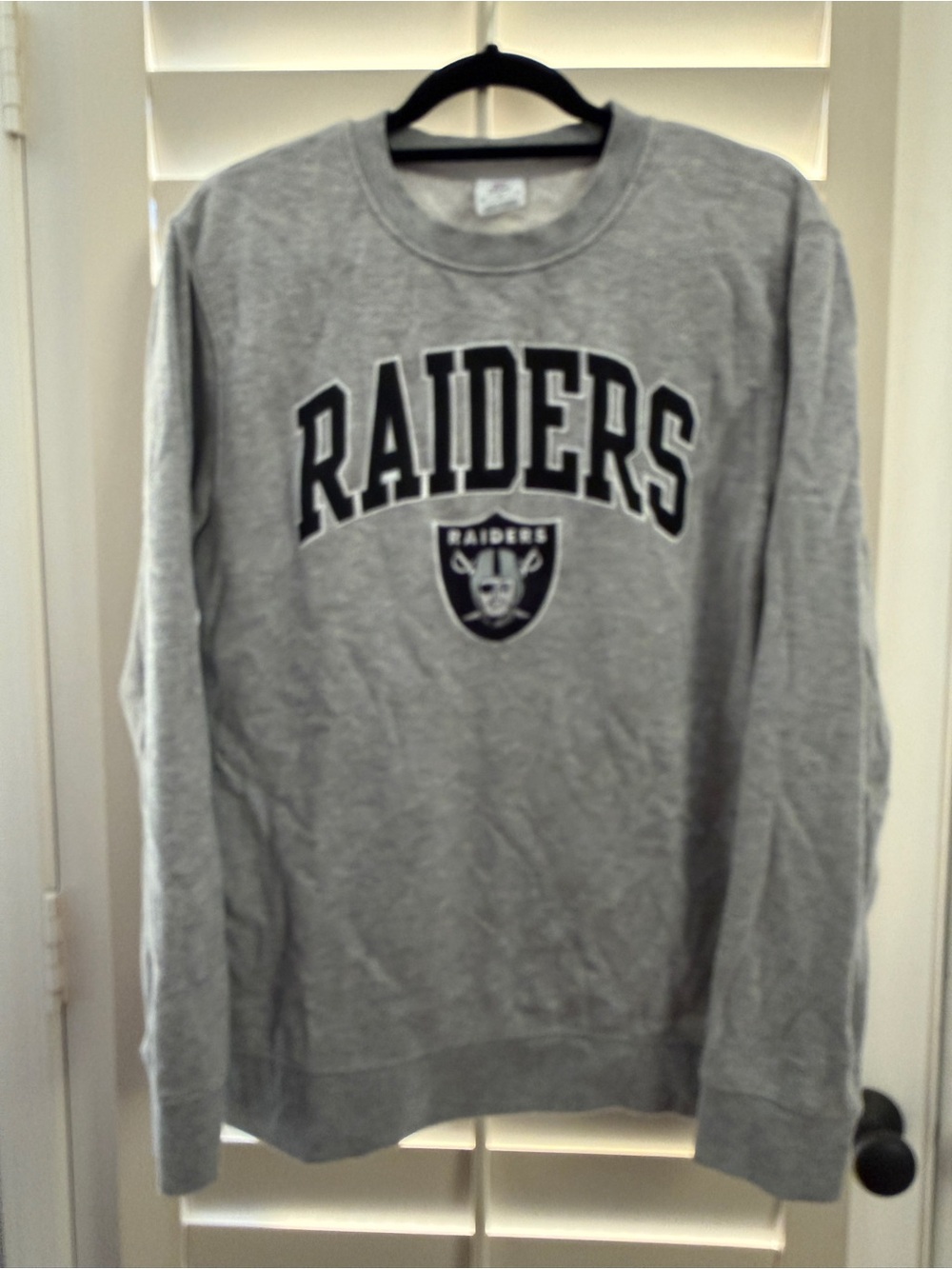 NFL Raiders Sweatshirt sz M